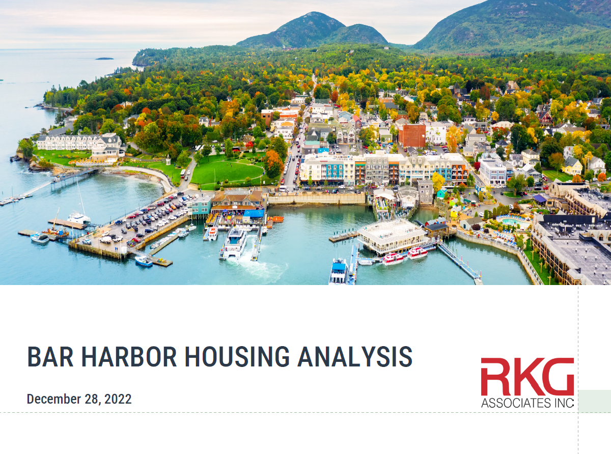 Bar Harbor Housing analysis screenshot