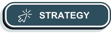 strategy blue button with pointer