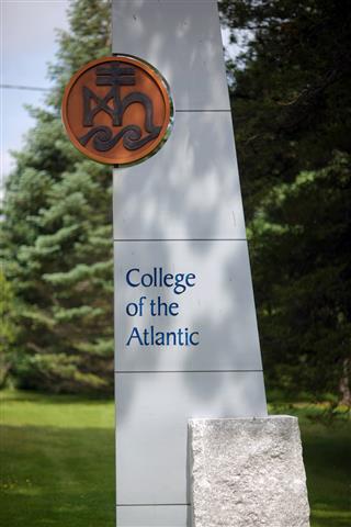 Entrance signage